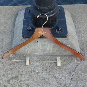 Vintage The Pierre New York A Four Seasons Regent Hotel Wood Hanger